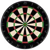 Toy Time Toy Time Tournament Size Dartboard, 18-Inch Diameter Self-Healing Bristle Fiber with Wire Divider 968447OEH